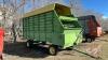 JD 716A Silage Wagon, S/N 014189