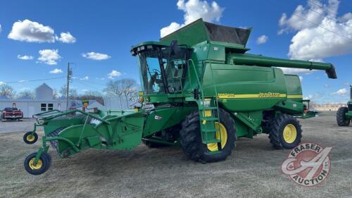 JD 9660 WTS Combine, S/N 78393