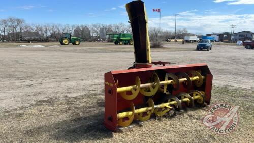 8' Farm King 3pt Snowblower, S/N 9042423