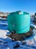 Approx. 850-gal poly water tank - 2