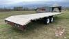 24ft Homemade 5th Wheel Flat Deck T/A Trailer, Owner: Kevin G Davidson, Seller: Fraser Auction_________________ - 12