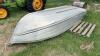 12' Aluminum boat with 4hp Johnson engine - 6