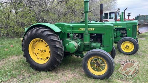 JD D styled Tractor, s/n-n/a