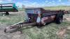 New Idea 362 Single Axle Manure Spreader