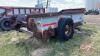 New Idea 362 Single Axle Manure Spreader - 3