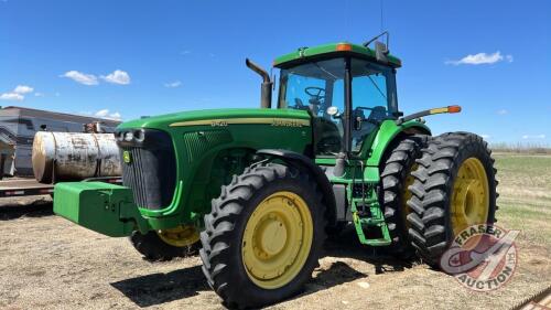 JD 8420 MFWD Tractor, SN: 012005