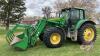 JD 7220 MFWD with JD 741 Loader Bucket, SN: 062821