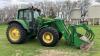 JD 7220 MFWD with JD 741 Loader Bucket, SN: 062821 - 8