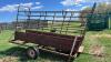 12&rsquo; Loading Chute on Wheels with Panel Racks - 4