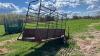 12&rsquo; Loading Chute on Wheels with Panel Racks - 5
