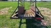 12&rsquo; Loading Chute on Wheels with Panel Racks - 6
