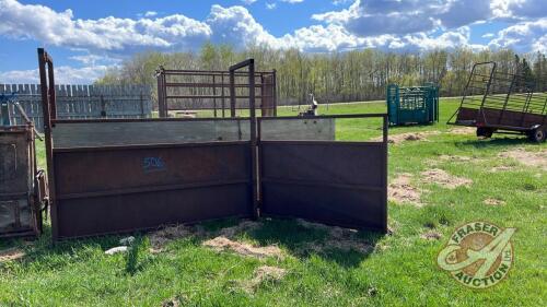 12’ Calf Alley with Crowd Gate