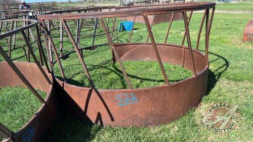 Skirted Round Bale Feed Ring “missing a section of skirting”