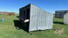 16’ Metal Clad Calf Shelter on Steel Pipe Skids - 5