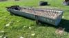 17’ x 4’ Steel Water Trough with Float