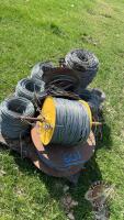 Pallet of Fencing Wire (hi-tensil and barbed)