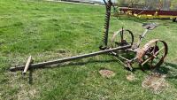 McCormick New 4 sulkie mower with 5’ bar