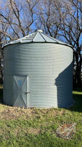 Bin# 11 Approx 1150 Bushel MIL Flat Bottom Bin (MUST BE REMOVED BY OCTOBER 31st, 2024)