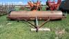 15’ Farm Built land roller with 36” drum - 2