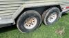 2001 24&rsquo; x 7&rsquo; Featherlite tandem axle aluminum stock trailer, VIN: 4FGL024231C042919, Owner: Estate of John W Johnson, Seller: Fraser Auction_______________ - 3