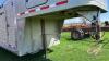 2001 24&rsquo; x 7&rsquo; Featherlite tandem axle aluminum stock trailer, VIN: 4FGL024231C042919, Owner: Estate of John W Johnson, Seller: Fraser Auction_______________ - 16