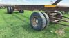 34’ x 10’ steel frame bale trailer with s/a converter dolly - 4