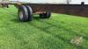 34’ x 10’ steel frame bale trailer with s/a converter dolly - 5