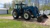 NH 8160 MFWD tractor with Allied 695 Hyd Self Level loader, S/N: 104082B - 3