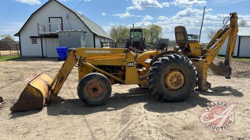 MF 203 dsl tractor with MF 100 loader & MF 220 backhoe, S/N: JDF65900293