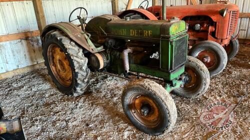 JD BR Unstyled tractor, S/N: 331767