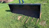 7’ manure fork with ALO mounts