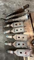 (8) used Bourgault carbide tip openers for near the MRB shanks