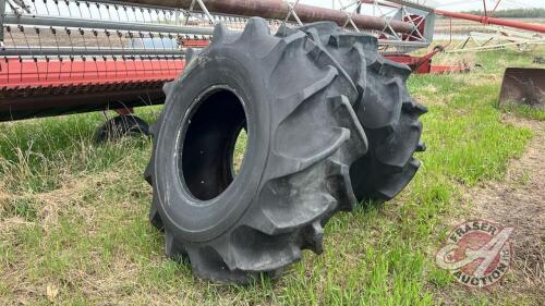 Used GoodYear 23.1-26 tire (some cracks between ribs)