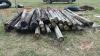 Various poles/posts upto 10’ length (35 pieces) - 3