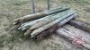 8’ 4-5” fence posts