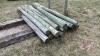 8’ 4-5” fence posts - 3