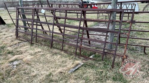 Lot of gates (1) 14’ and (2) 12’