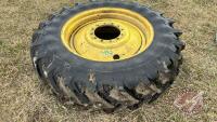 New Michelan tire 380/85R34 on John Deere 12 hole rim