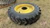 New Michelan tire 380/85R34 on John Deere 12 hole rim - 2