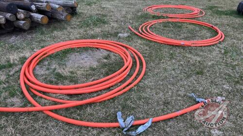 1 1/4 ID” plastic hose(Assorted lengths)