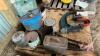 Vulmaster press and antique pails and fencer - 4
