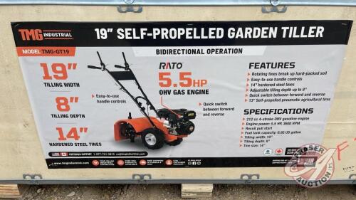 TMG-GT19: 19" Self-Propelled Garden Tiller, F37