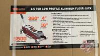 TMG-AJF02A: 2.5 Ton Low Profile Aluminum Floor Jack, F37