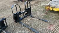 NEW Walco 48"/3700lb pallet forks for Skid Steer, F31