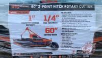 TMG-TRC60: 60" 3-Point Hitch Rotary Cutter, F37