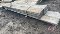 Lot of 2"x12" dimensional lumber up to 16' lengths, F40