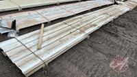 *Damaged* Approx 5 pieces, up to 260", Colour: White, F42