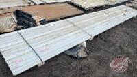 Approx 5 pcs of 240" tin, Color: White, F42 We are NOT RESPONSIBLE for errors in descriptions