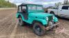 1958 Jeep Willy, NO ODOMETER, SAFETIED, VIN: 5754879008, F56, Owner: Dennis V Wieler, Seller: Fraser Auction __________________ **Keys, TOD & Safety - Office** **Winch controller - Shed** - 2