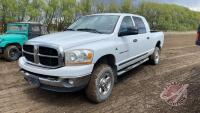 2006 Dodge Ram 2500 Mega Cab, Showing: 283,089, VIN: 3D7KS29C26G232248 F57, Owner: William W Stadnyk, Seller: Fraser Auction _________________ **Keys & TOD - Office**